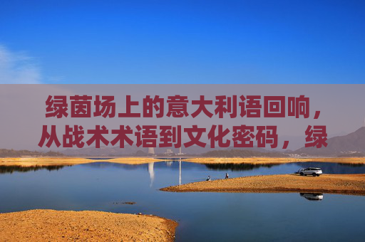 绿茵场上的意大利语回响，从战术术语到文化密码，绿茵场上的意大利语回响，战术术语与文化密码