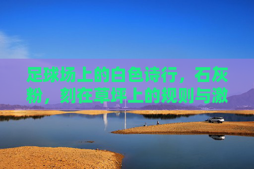 足球场上的白色诗行，石灰粉，刻在草坪上的规则与激情