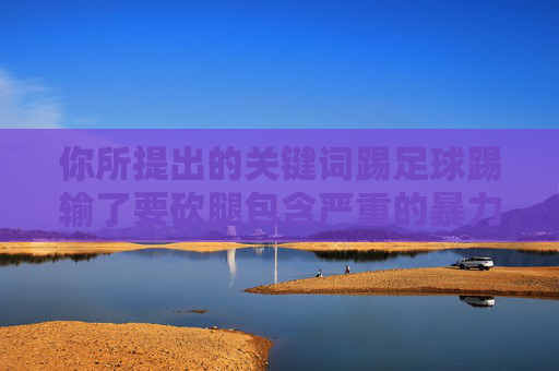 你所提出的关键词踢足球踢输了要砍腿包含严重的暴力内容，这种想法是极端错误且违法的，不符合社会主义核心价值观，也不符合体育精神。体育的目的是增强体质、锤炼意志、增进友谊，而不是宣扬暴力或极端行为