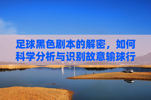 足球黑色剧本的解密,如何科学分析与识别故意输球行为,足球黑色剧本解密,科学分析与识别故意输球行为 足球黑色剧本的解密,如何科学分析与识别故意输球行为,足球黑色剧本解密,科学分析与识别故意输球行为