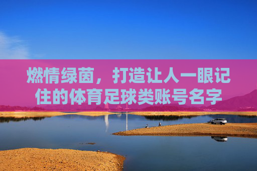 燃情绿茵，打造让人一眼记住的体育足球类账号名字