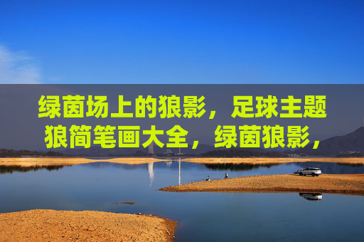 绿茵场上的狼影，足球主题狼简笔画大全，绿茵狼影，足球主题狼简笔画大全
