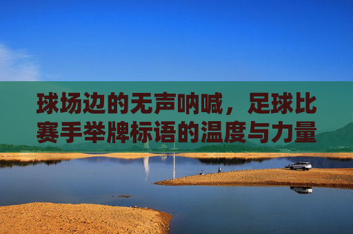 球场边的无声呐喊，足球比赛手举牌标语的温度与力量，球场边的无声呐喊，足球标语的温度与力量